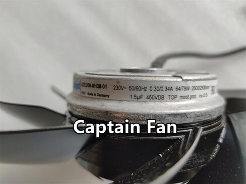 A2E200-AH38-01 Ebm Papst Fan230VAC 0.3/0.34A Axial External Rotor Fan in Saudi Arabia