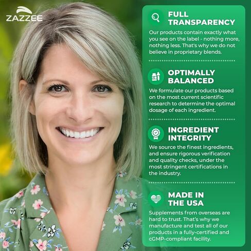 Zazzee USDA Organic Kelp Iodine 30:1 Extract, 300 mcg per Capsule, 120 Vegan Capsules, 4 Month Supply, Ocean-Harvested Norwegian Kelp, Standardized to 1% Iodine for Exact Dosage, Thyroid Support in Saudi Arabia
