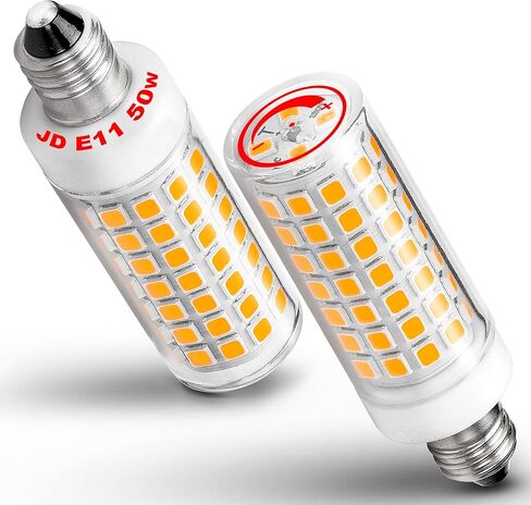 ziomitus ba15d 120 فولت اتصال مزدوج / dc حربة قاعدة أدى المصابيح الكهربائية 50 واط-75 واط استبدال، t3 / t4 / c7 / s6، 2700k لينة بيضاء دافئة ba15d 5 واط أدى لمبات آلة الخياطة، غير عكس الضوء، 5pack in Kuwait
