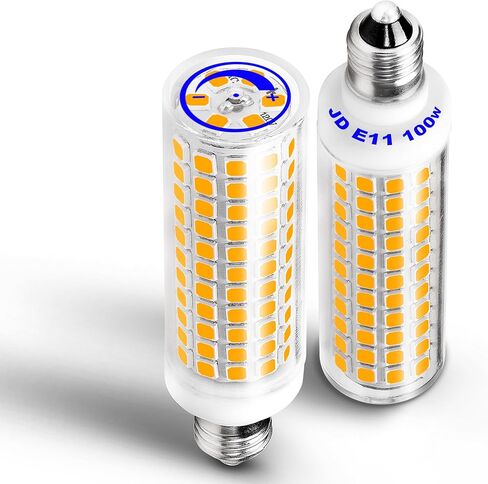 ziomitus ba15d 120 فولت اتصال مزدوج / dc حربة قاعدة أدى المصابيح الكهربائية 50 واط-75 واط استبدال، t3 / t4 / c7 / s6، 2700k لينة بيضاء دافئة ba15d 5 واط أدى لمبات آلة الخياطة، غير عكس الضوء، 5pack in Kuwait
