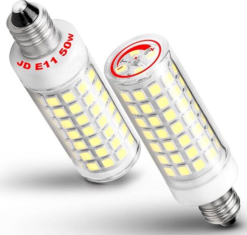 ziomitus ba15d 120 فولت اتصال مزدوج / dc حربة قاعدة أدى المصابيح الكهربائية 50 واط-75 واط استبدال، t3 / t4 / c7 / s6، 2700k لينة بيضاء دافئة ba15d 5 واط أدى لمبات آلة الخياطة، غير عكس الضوء، 5pack in Kuwait