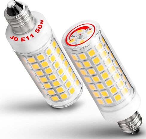 ziomitus ba15d 120 فولت اتصال مزدوج / dc حربة قاعدة أدى المصابيح الكهربائية 50 واط-75 واط استبدال، t3 / t4 / c7 / s6، 2700k لينة بيضاء دافئة ba15d 5 واط أدى لمبات آلة الخياطة، غير عكس الضوء، 5pack in Kuwait
