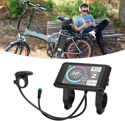Acouto Electric Color LCD Display Panel Display Electric Panel UKC1 Color Display LCD Display for Electric Scooter Connector in Saudi Arabia