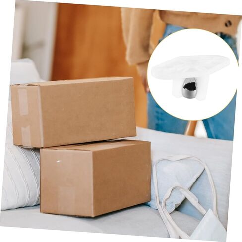 SOLUSTRE 8 قطع فراغ W420 عجلات نقل كروية فولاذية دوارة 360 درجة عجلات كروية صغيرة مع حامل لولبي للتعامل مع المواد DIY وتطبيقات العربات الصغيرة in Saudi Arabia