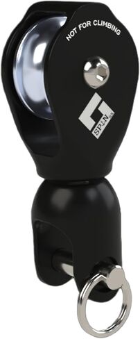 SpinRx Mini Swivel Pulley Ultra-Compact Marine Anchor Pulley for Drift Boats, Rafts, Kayaks, & Boat Anchor Setups in Saudi Arabia