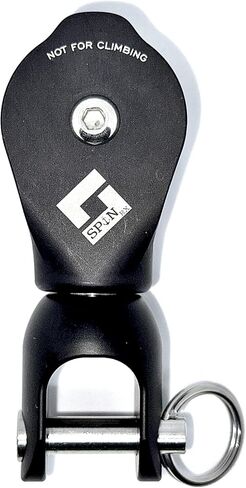 SpinRx Mini Swivel Pulley Ultra-Compact Marine Anchor Pulley for Drift Boats, Rafts, Kayaks, & Boat Anchor Setups in Saudi Arabia