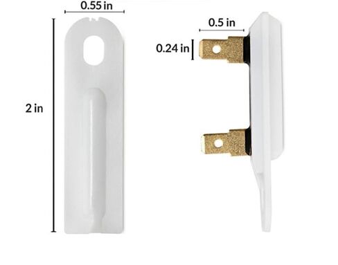 2 Pcs 3949238 Washer Door Lid Switch and 2 Pcs 3392519 Dryer Thermal Fuse for Whirlpool & Kenmore Washers, Replaces Model：WP3949238、WP3949238VP、AP6008880、PS11742021、AP3100001、PS350431 in Saudi Arabia