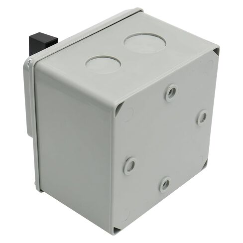 BAOMAIN 63A Rotary Changeover Switch with Exterior Box AC 660V 3-Position 2-Phase 8-Terminal SZW26-63/D202.2D Latching Universal Selector Cam Switch 1-Pack for Power Transfer and Motor Control 1-0-2 in Saudi Arabia