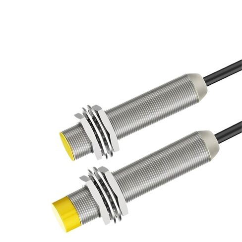 1PCS M8 M12 M18 M30 Inductive Proximity switches,NPN PNP NO NC,3wire,DC10-30V,2m PVC Cable 2mm 4mm Flush Non-Flush Metal Detection(M18 Flush,Distance 16mm,NPN NO) in Saudi Arabia