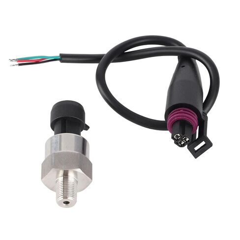 Stainless Steel Pressure Transducer Sender Sensor with 1/8NPT Thread for Oil Fuel Air Water (100PSI) in Saudi Arabia