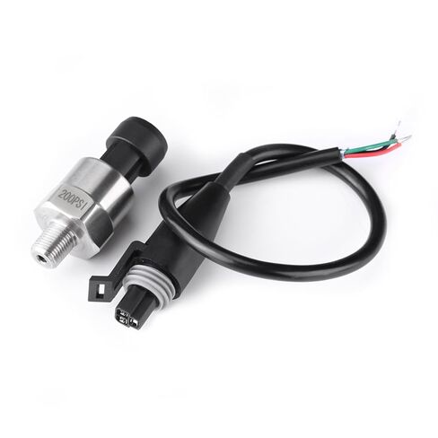 Stainless Steel Pressure Transducer Sender Sensor with 1/8NPT Thread for Oil Fuel Air Water (100PSI) in Saudi Arabia