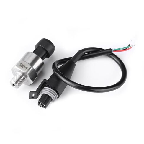 Stainless Steel Pressure Transducer Sender Sensor with 1/8NPT Thread for Oil Fuel Air Water (100PSI) in Saudi Arabia