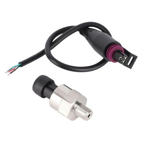Stainless Steel Pressure Transducer Sender Sensor with 1/8NPT Thread for Oil Fuel Air Water (100PSI) in Saudi Arabia
