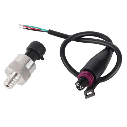 Stainless Steel Pressure Transducer Sender Sensor with 1/8NPT Thread for Oil Fuel Air Water (100PSI) in Saudi Arabia