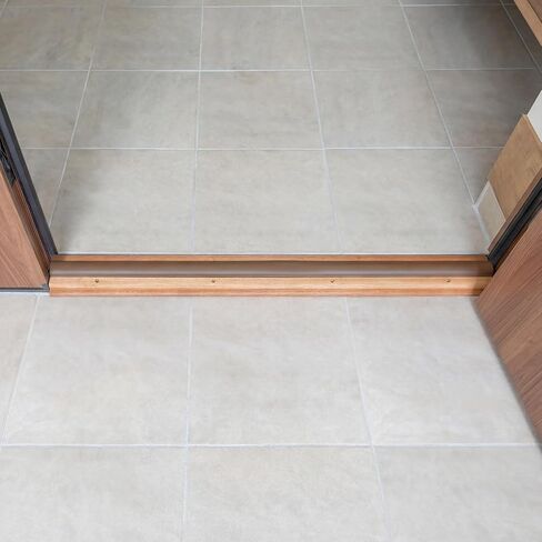 Weysat 36" Adjustable Oak Threshold with Vinyl Seal Red Oak Exterior Door Threshold Wood Thresholds for Doorways to Fill 3/4" to 1 1/4" Gaps, Solid Wood Sill for Doorways in Saudi Arabia