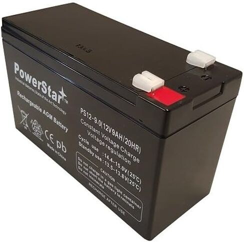 بطارية PowerStar 12V 7AH SLA لشفرات الحلاقة e200 / e200s / e225 / e300 / e300s / e325-2PK in Saudi Arabia