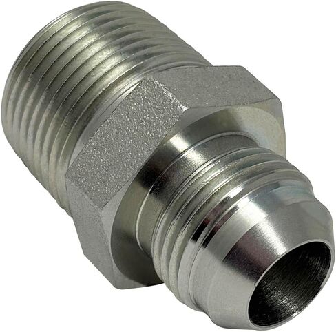 محول هيدروليكي، 3/4 بوصة ذكر JIC × 1 بوصة ذكر NPT، مستقيم (2404-12-16) in Kuwait