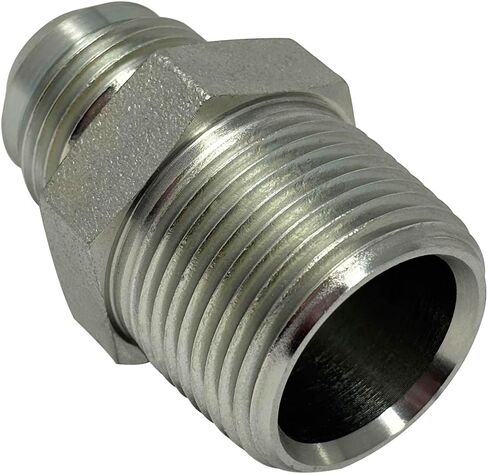محول هيدروليكي، 3/4 بوصة ذكر JIC × 1 بوصة ذكر NPT، مستقيم (2404-12-16) in Kuwait