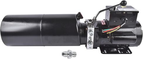 Hydraulic Power Unit 110V Single Phase Hydraulic Pump 10 Quart 2.5 Gallon Reservoir 2.2 KW 3400 RPM 1.7 GPM for Car Lift Auto Shop Repair in Saudi Arabia