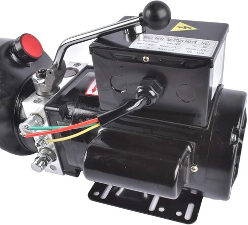 Hydraulic Power Unit 110V Single Phase Hydraulic Pump 10 Quart 2.5 Gallon Reservoir 2.2 KW 3400 RPM 1.7 GPM for Car Lift Auto Shop Repair in Saudi Arabia
