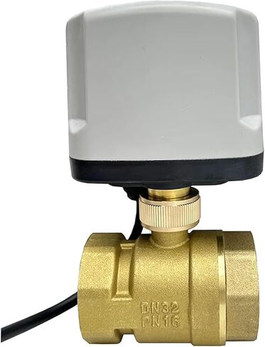 1/2 3/4 1 2 Inch Motorized Ball Valve 220V 12V 24V Brass Electric Three Wire Or Two Valves 1Pcs(24VDC_CR02) in Saudi Arabia