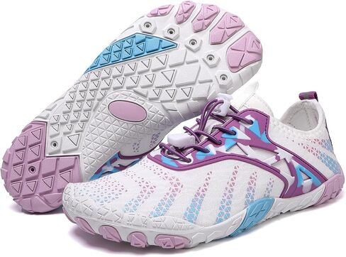 أحذية HF Stride للسيدات سهلة الارتداء أحذية رياضية للمشي بمقدمة واسعة أحذية HF Stride حافية القدم للنساء أحذية صحية وغير قابلة للانزلاق حافي القدمين للمشي لمسافات طويلة للنساء للجنسين أحذية خفيفة الوزن قابلة للتنفس in Kuwait