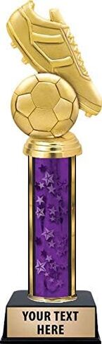 Crown Awards Soccer Tournament Trophies, Soccer Ball Trophy Great Soccer Trophy for Kids Free Engraving Included Prime in Saudi Arabia