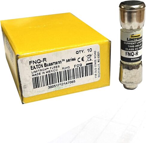 Midget Fuse, Time Delay, FNQ-R, 1/2A, 600V in Saudi Arabia