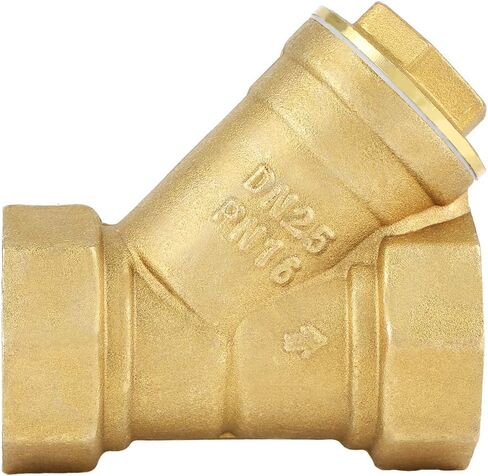 Brass Filter Valve Connector,Durable Design,BSPP Female Thread,1 Inch, Brass Construction,Effort Saving Solution,for Home,DIY,Industrial,Garden,Water Treatment Systems in Saudi Arabia