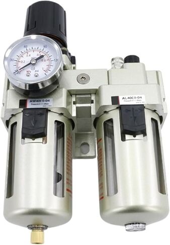 Oil-water separator filter AC4010-04 air compressor air pressure regulating valve duplex automatic drainage(16mm Joint,AC4010-06 Manual) in Kuwait