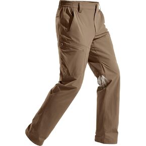 FREE SOLDIER Mens Waterproof Hiking Pants Lightweight Stretch Cargo Casual Pants with 5 Pockets in Saudi Arabia
