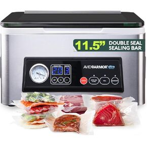 Avid Armor - Chamber Vacuum Sealer Machine USV20 Ultra Series, Vacuum Food Sealer for Wet Foods, Meat Sealers Vacuum Packing Machine, Compact Vacuum Chamber Sealer with 11.5-Inch Vaccum Sealer Bar in Kuwait