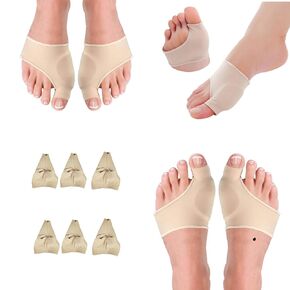 6 pack Orthopedic Bunion Splints & Corrector Pads | Gel Bunion Cushions for Women Big Toe Relief | Comfortable Bunion Socks & Pads | Effective Treatment Bunion Fix for Daily Wear in Saudi Arabia