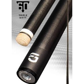 Triple 60 FG57 Signature Dual Core USA Made Carbon Fiber Playing Shaft - 30" 12.5mm XL 18" Tournament PRO Taper, Kamui Clear Soft Tip, Lowest Deflection, Rear Balanced in Saudi Arabia