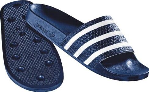 adidas Originals Men's Shower Slide Sandal, Black/White/Black (Pride), 13 in Saudi Arabia