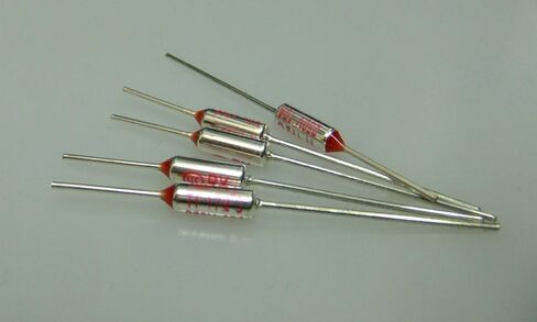 الصمامات الحرارية Microtemp 100 درجة مئوية 115 درجة مئوية 157 درجة مئوية 172 درجة مئوية 185 درجة مئوية 240 درجة مئوية TF قطع 250 فولت 10 أمبير القطر 4.2 مم (172 درجة مئوية 5 قطع) in Kuwait