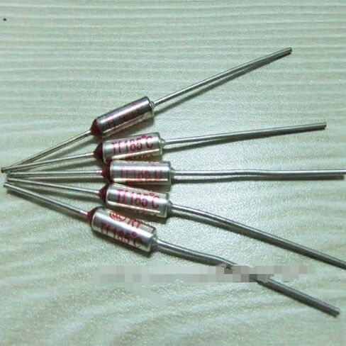 الصمامات الحرارية Microtemp 100 درجة مئوية 115 درجة مئوية 157 درجة مئوية 172 درجة مئوية 185 درجة مئوية 240 درجة مئوية TF قطع 250 فولت 10 أمبير القطر 4.2 مم (172 درجة مئوية 5 قطع) in Kuwait