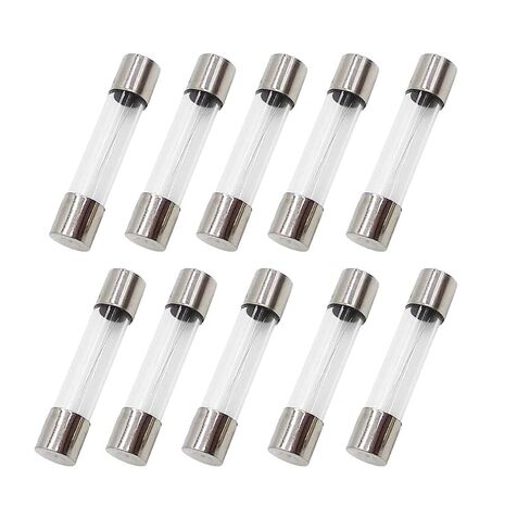 Compstudio 5Pcs/Lot F0.5AL250V 6X30MM 0.5A Fast Blow Fuse 250V F0.5AL Glass Fuse 0.5 Amp Fast-Acting Fuse (1/4" x 1-1/4") in Saudi Arabia