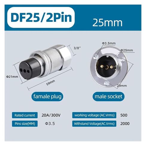 DF25 Connector Male and Female 2-12PIN(8Pin) in Saudi Arabia