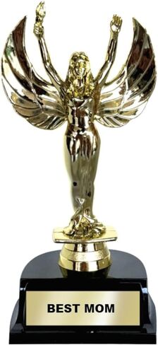 جوائز ليمونسودا لأفضل أم في العالم مقاس 7 بوصات - هدايا الأم - للأمهات والعمات والجدات - قاعدة مرجحة ممتازة (أفضل أم في العالم) in Kuwait
