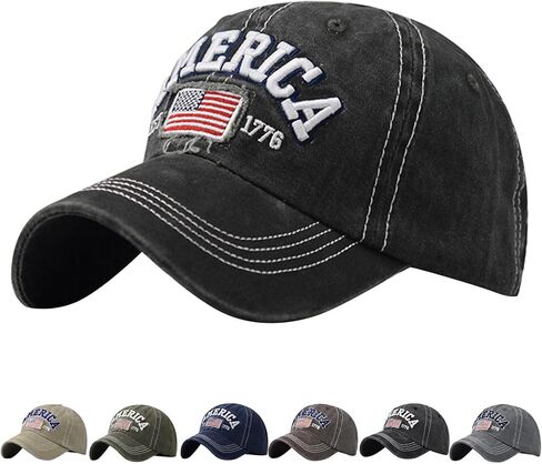 250 Anniversary USA Hat,Patriotic Baseball Cap 1776-2026 - Adjustable USA Retro Denim Baseball Cap in Saudi Arabia