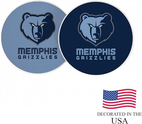 مجموعة منتجات مرخصة من Desert Cactus Memphis Grizzlies لملحقات السيارات NBA لدوري كرة السلة من الحجر الرملي الماص، مكونة من قطعتين (قاعدة السيارة A) in Saudi Arabia