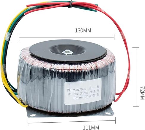 Toroidal Transformer Ring Cow Wall Heater 1800W Power Amplifier 220 Power Amplifier Board Fire Cow Isolation 52v Dual 56v1(Dual 56V Dual 12V) in Saudi Arabia