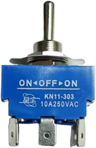 2X KN25-301/302/303 زر التبديل 6 دبوس 2 دبوس جهاز 9 دبوس 2 دبوس جهاز 25A250V 12 مللي متر- (KN25-303 برغي دبوس 9) in Kuwait