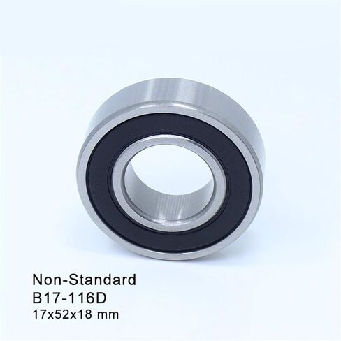 B17-116D Non-Standard Deep Groove Ball Bearings 17x52x18mm ABEC-1 Bearing in Saudi Arabia