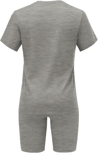 STOLKISS Women 2 piece Short Sets Classic Striped Outfits Summer Casual Short Sleeve T-Shirt and Short Jogger Tracksuits Sets in Saudi Arabia