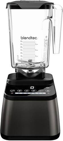 خلاط Blendtec Original Designer Series وجرة WildSide + 90 أونصة - حزمة خلاط المطبخ - الفولاذ المقاوم للصدأ in Kuwait