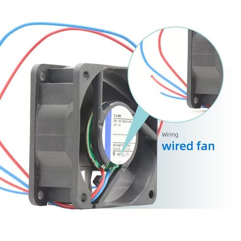 614NHH ebm-papst DC مروحة محورية مدمجة 614 NHH DC 24V 18~26V DC 2.9W 6850RPM 56m³/h مروحة تبريد المواد المقواة بالألياف الزجاجية لوحدات القيادة in Saudi Arabia