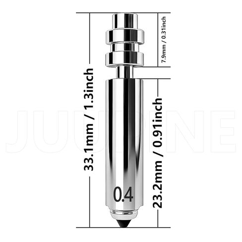 2PK 0.4mm Nozzle for Anycubic Kobra X Nozzle High Flow Hotend Kit, High-Speed Printing Quick-Detachable Hardened Steel Nozzles for Anycubic Kobra X Hotend KX Nozzle in Saudi Arabia