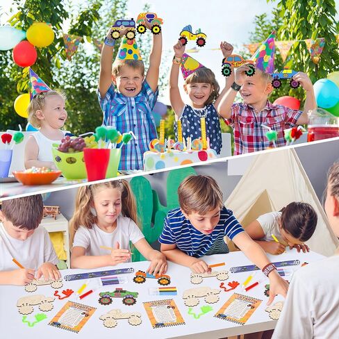 Outer Space Craft Kit for Kids – 12PCS Galaxy-Themed DIY Set with Astronauts, 4-Color Markers, Slap Bracelets & Word Game – Space Birthday Party Favors for Boys & Girls. in Saudi Arabia